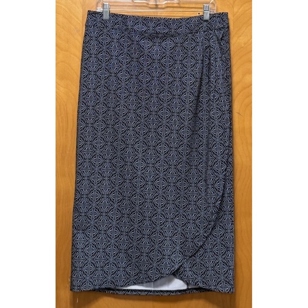 RipSkirt Hawaii Wrap Skirt Length 4 Black Pearl Batik Size M Swim Travel Active